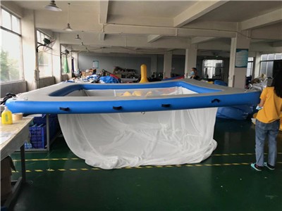Protective Anti Jellyfish Pool With Netting Enclosure For Yacht 